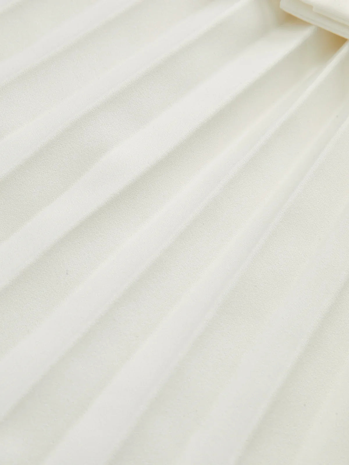 Sleeveless Metal Detail Pleated Mini Dress