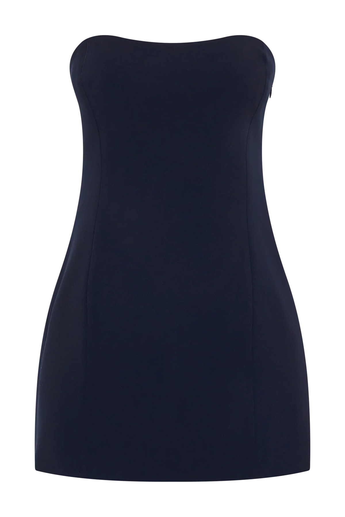 MESHKI Neeka Strapless Bow Back Mini Dress - Navy