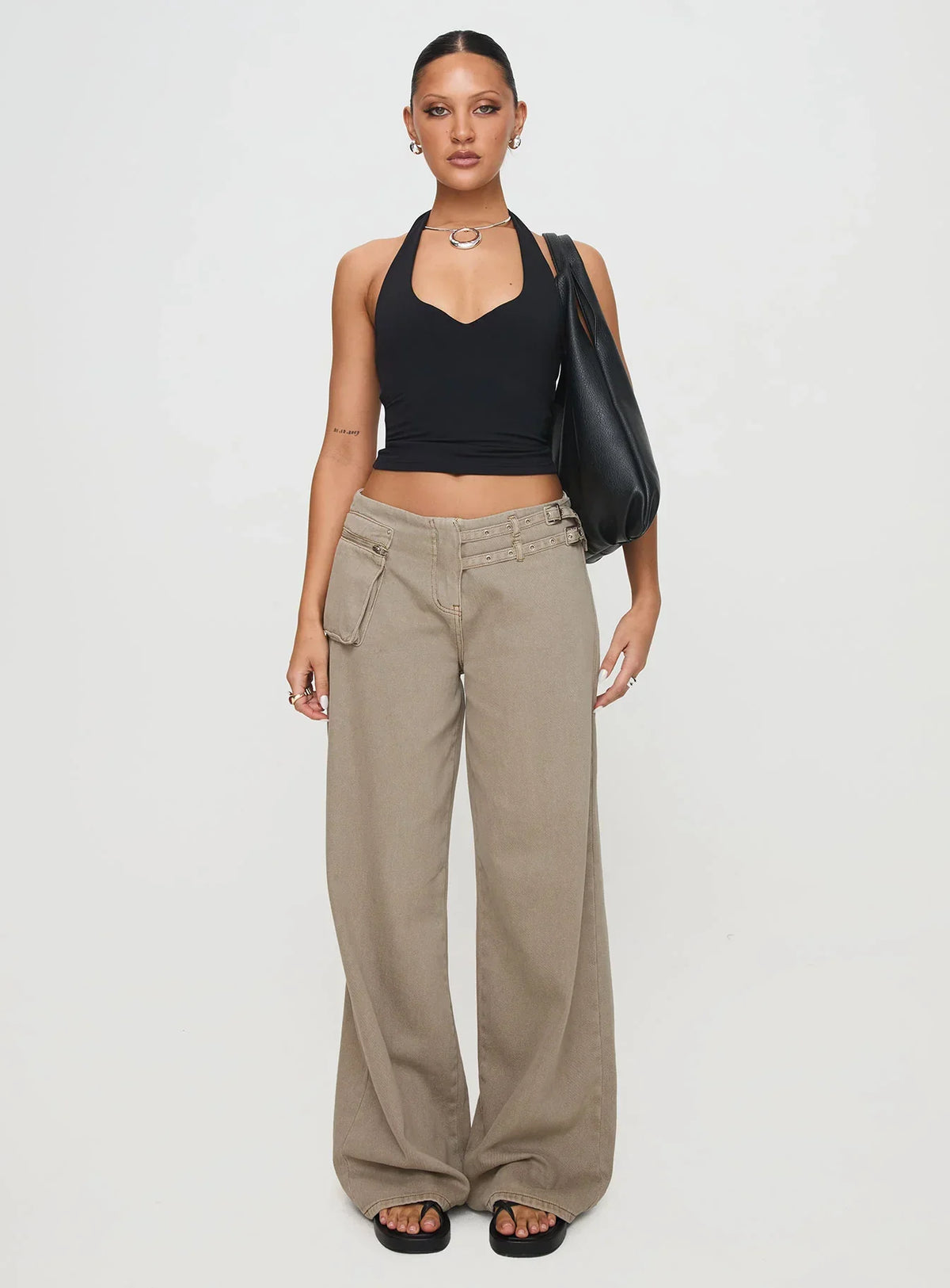 Paltrow Cargo Pant Washed Brown