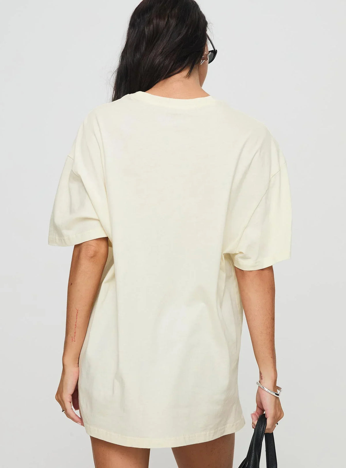Snoopy Championship Oversized Tee White