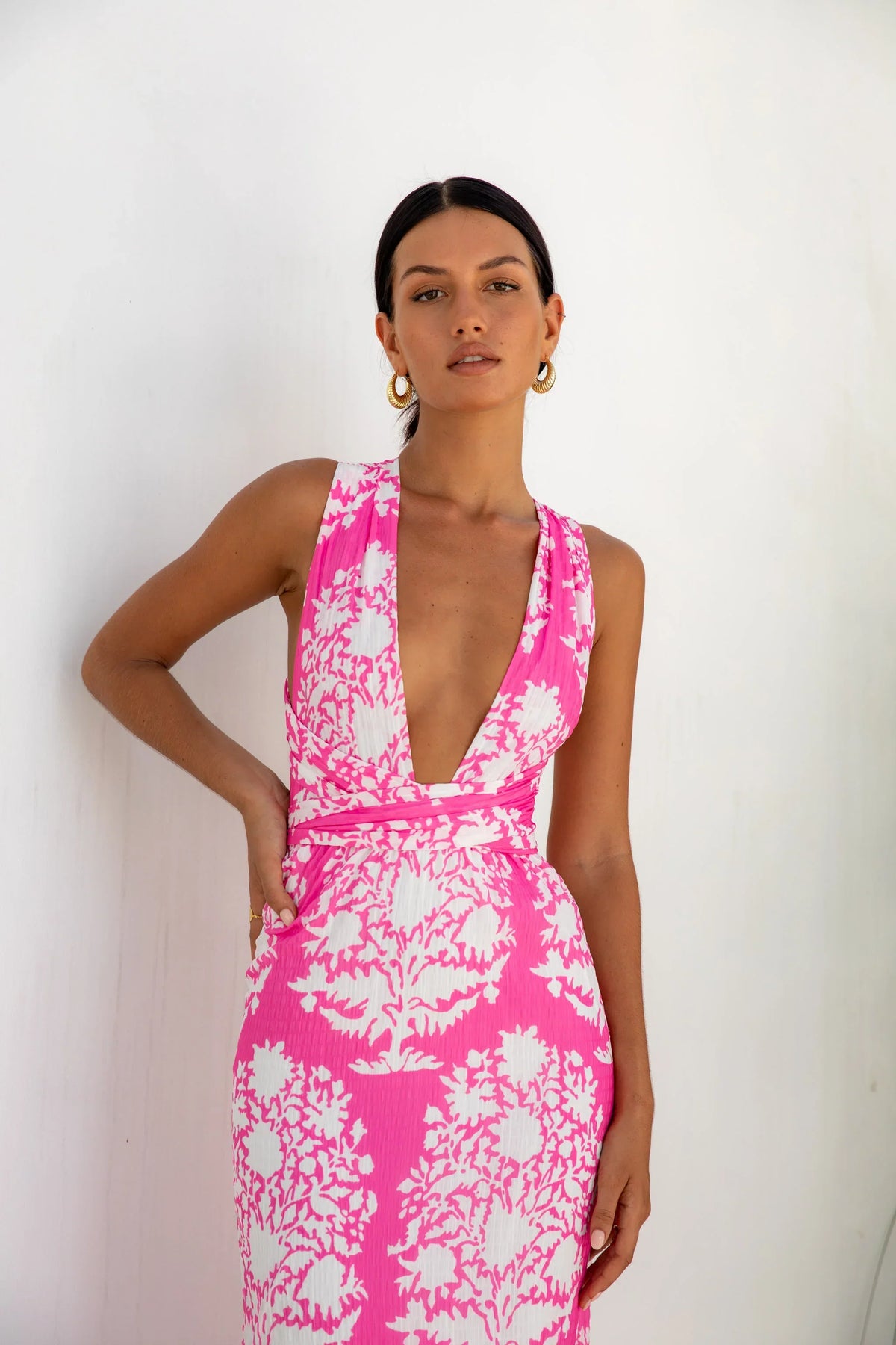 Harper Maxi Dress Pink