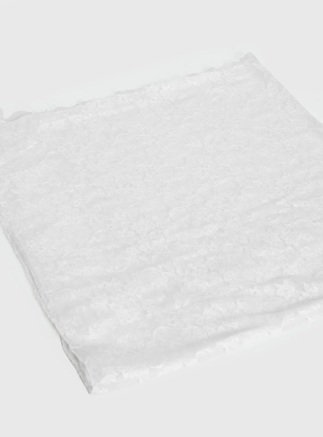 Nellie Hair Scarf White Lace