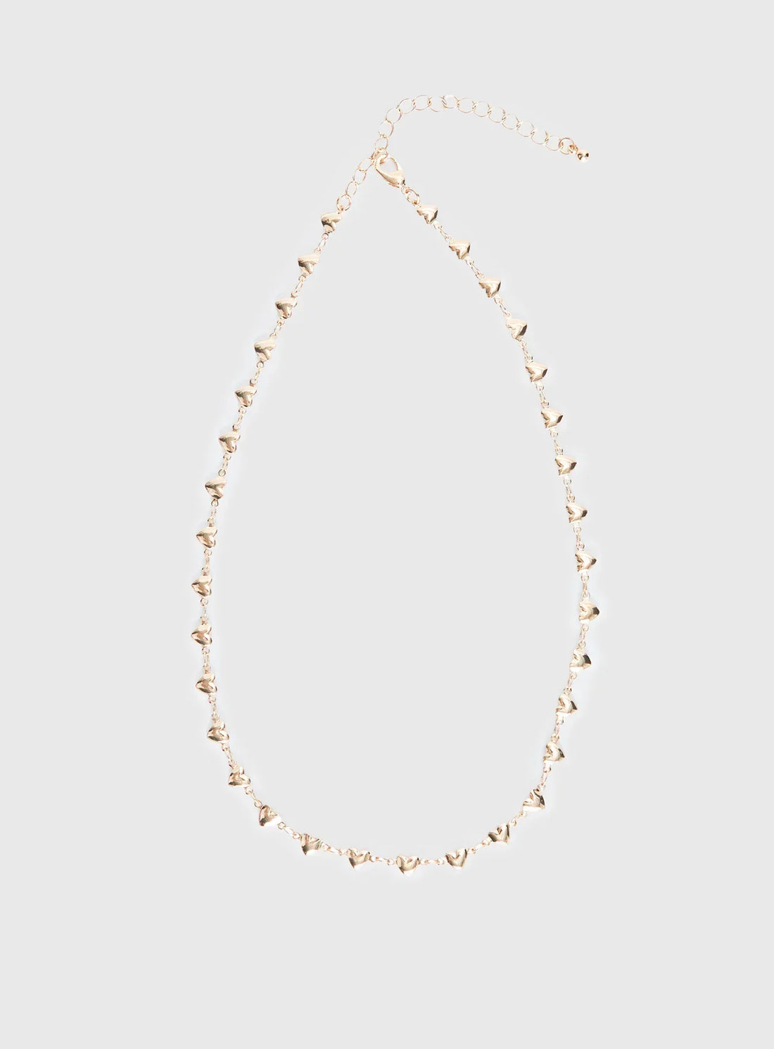Kinsey Heart Necklace Gold