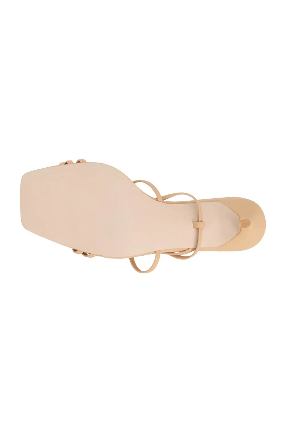 Lilly Square Toe Lace Up Wrap Heels by Matisse