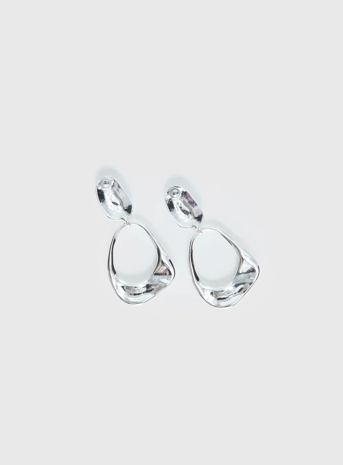 Whirl Earrings Silver