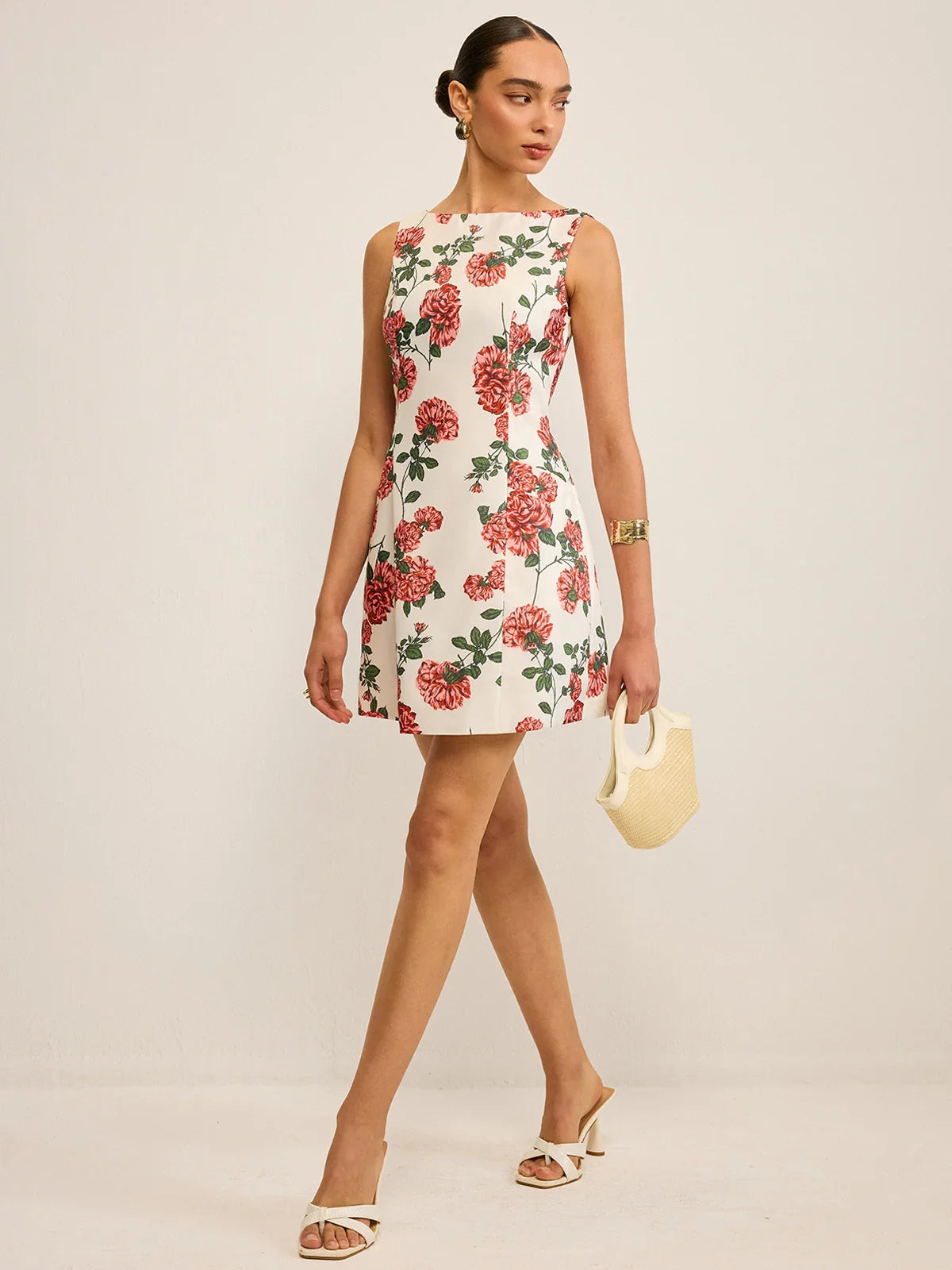 Floral Printed Shift Dress
