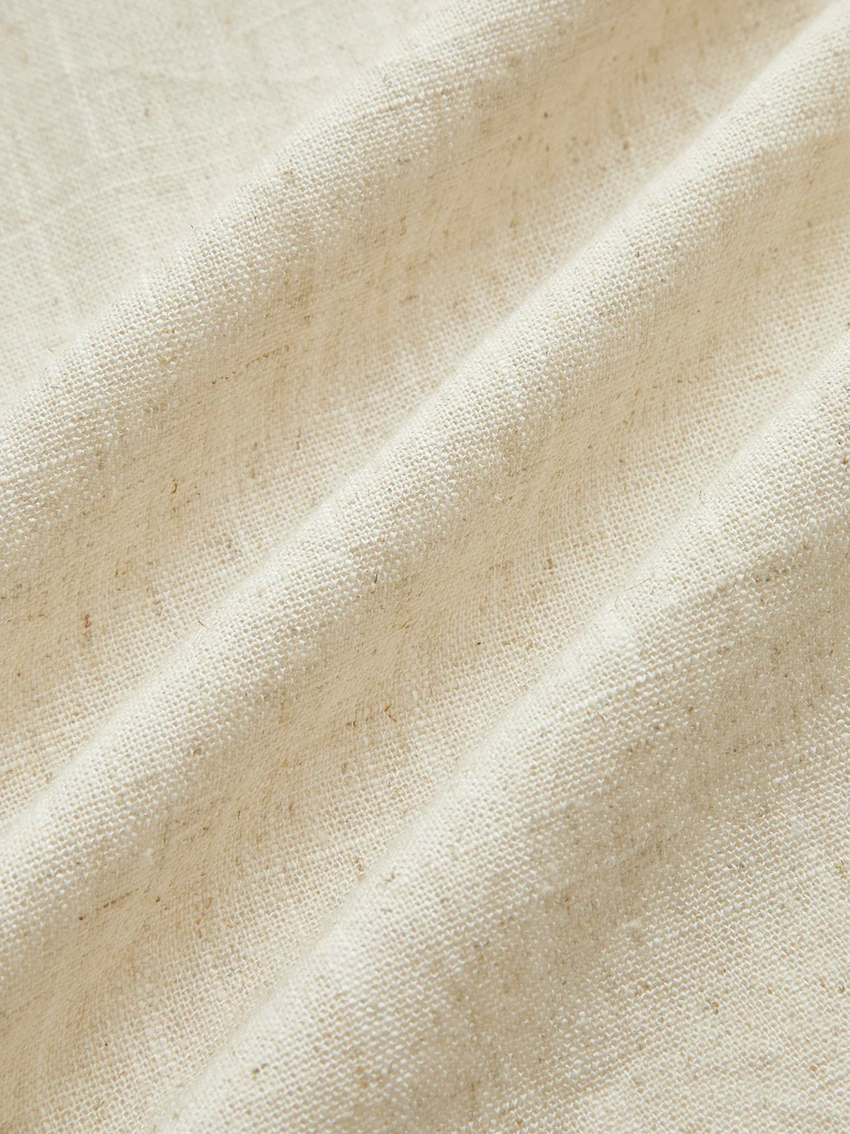 Cotton & Linen Kimono Sleeve Wrap Dress