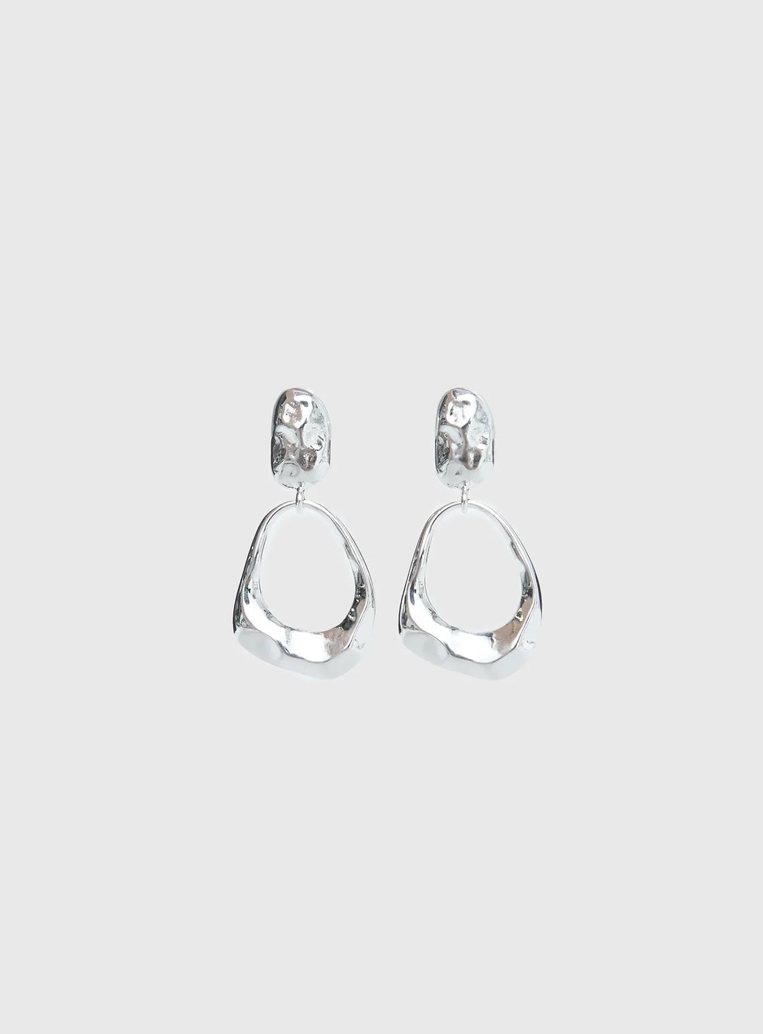 Whirl Earrings Silver