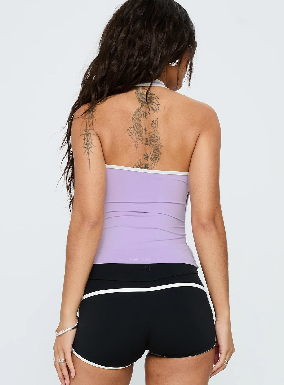 Say It First Halter Top Lilac