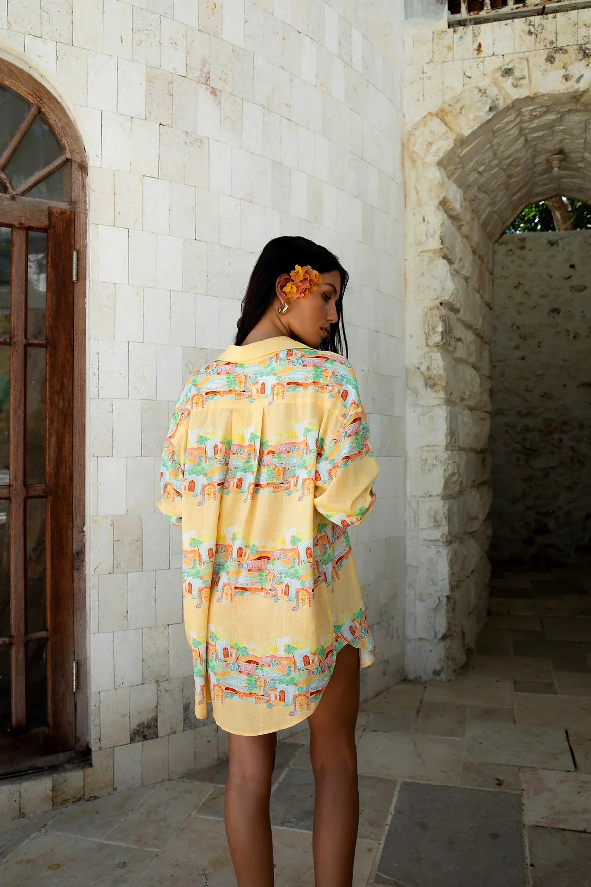 Venice Shirt Casablanca Print